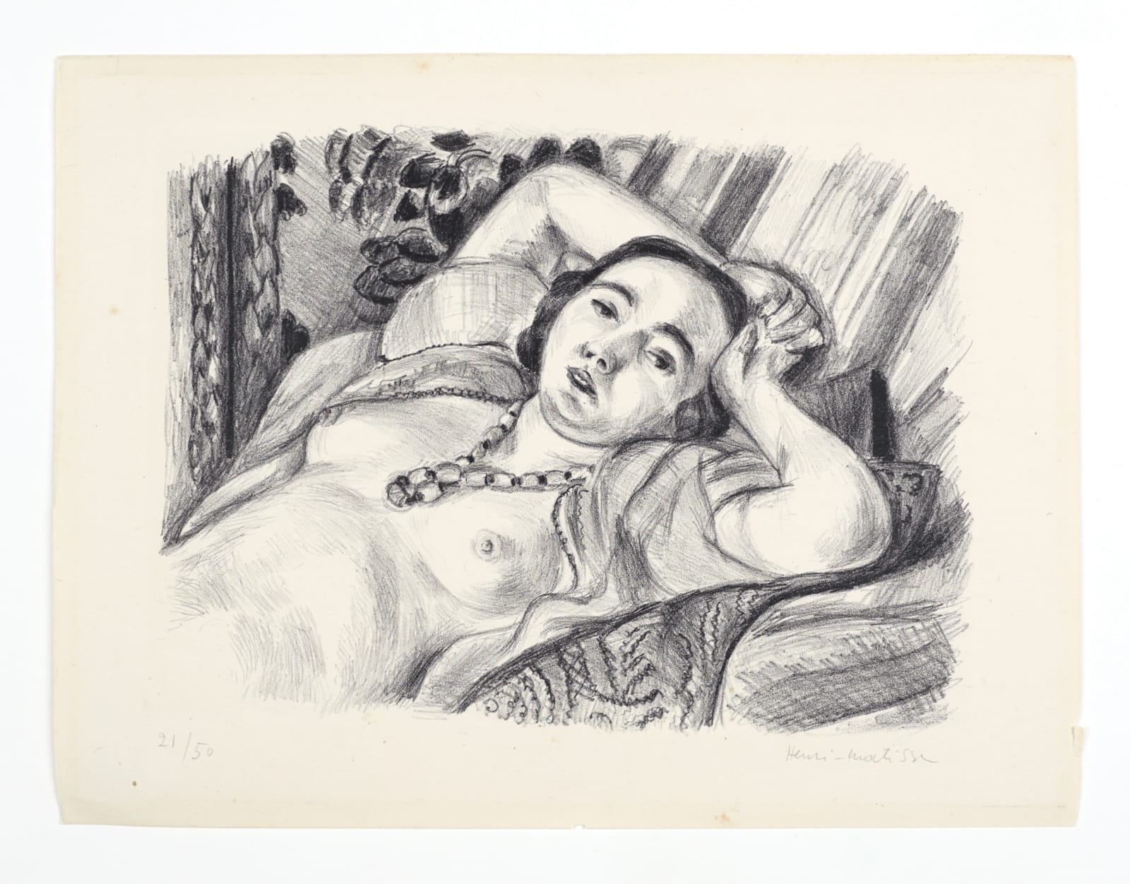 Henri Matisse, Odalisque au collier, 1923