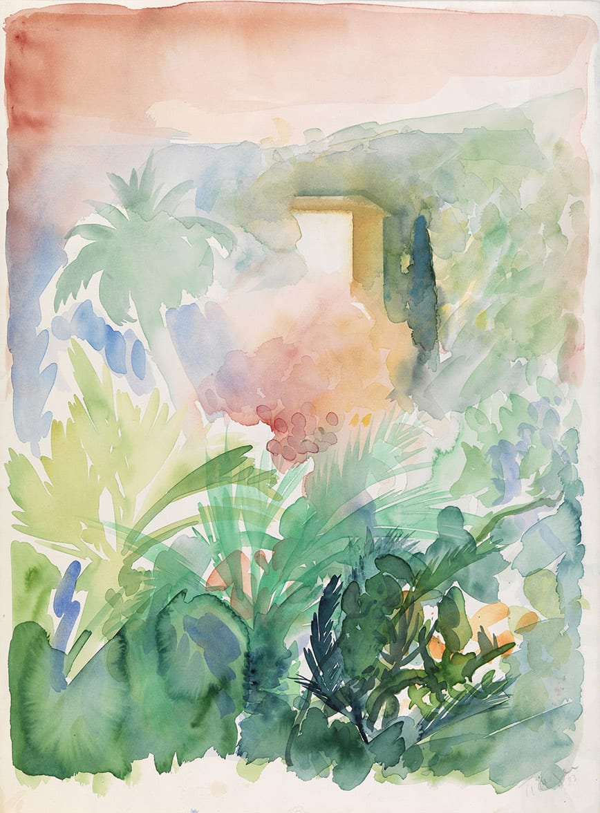 William Tillyer, Near Cannes , 1983/2010