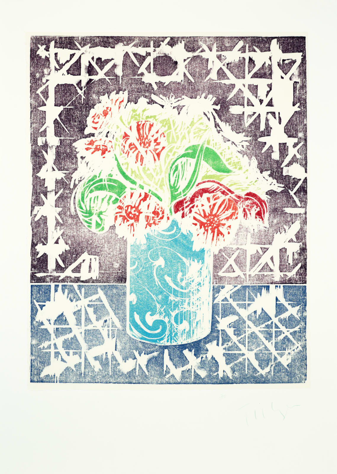 William Tillyer, The Cut Vase - York Vases, 1981