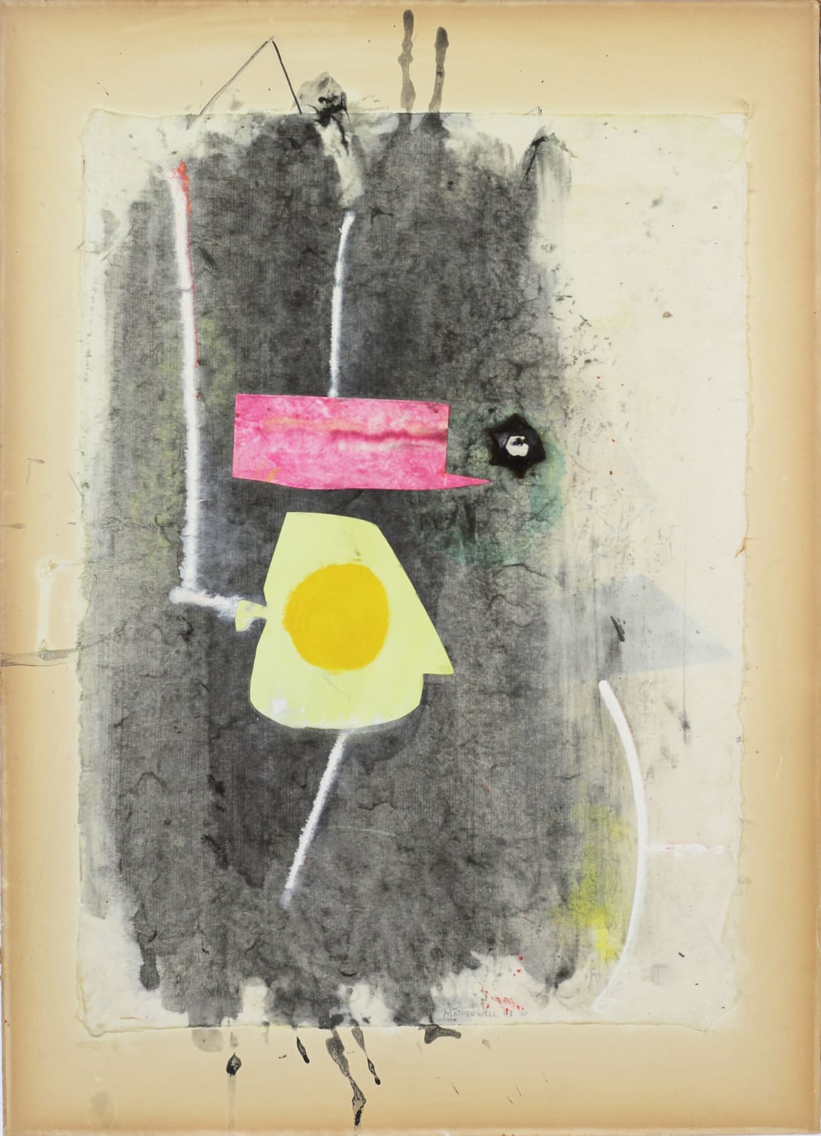 Robert Motherwell, Pierrot's Hat, 1943