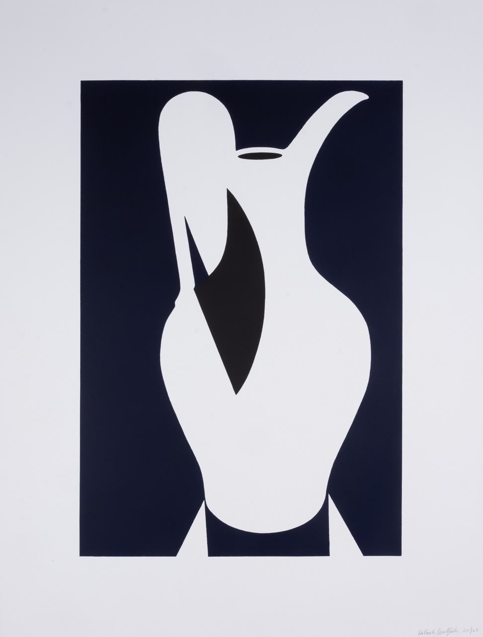 Patrick Caulfield, Large White Jug , 1990