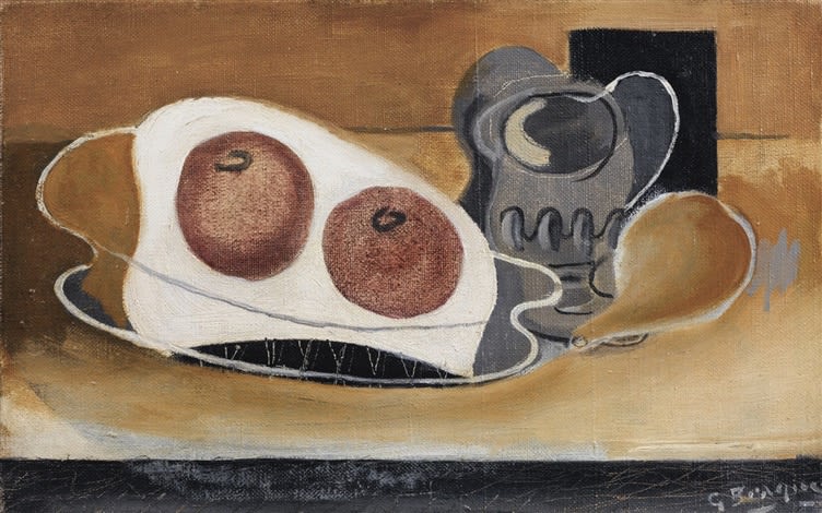 Georges Braque, Nature morte à la poire et aux, 1935