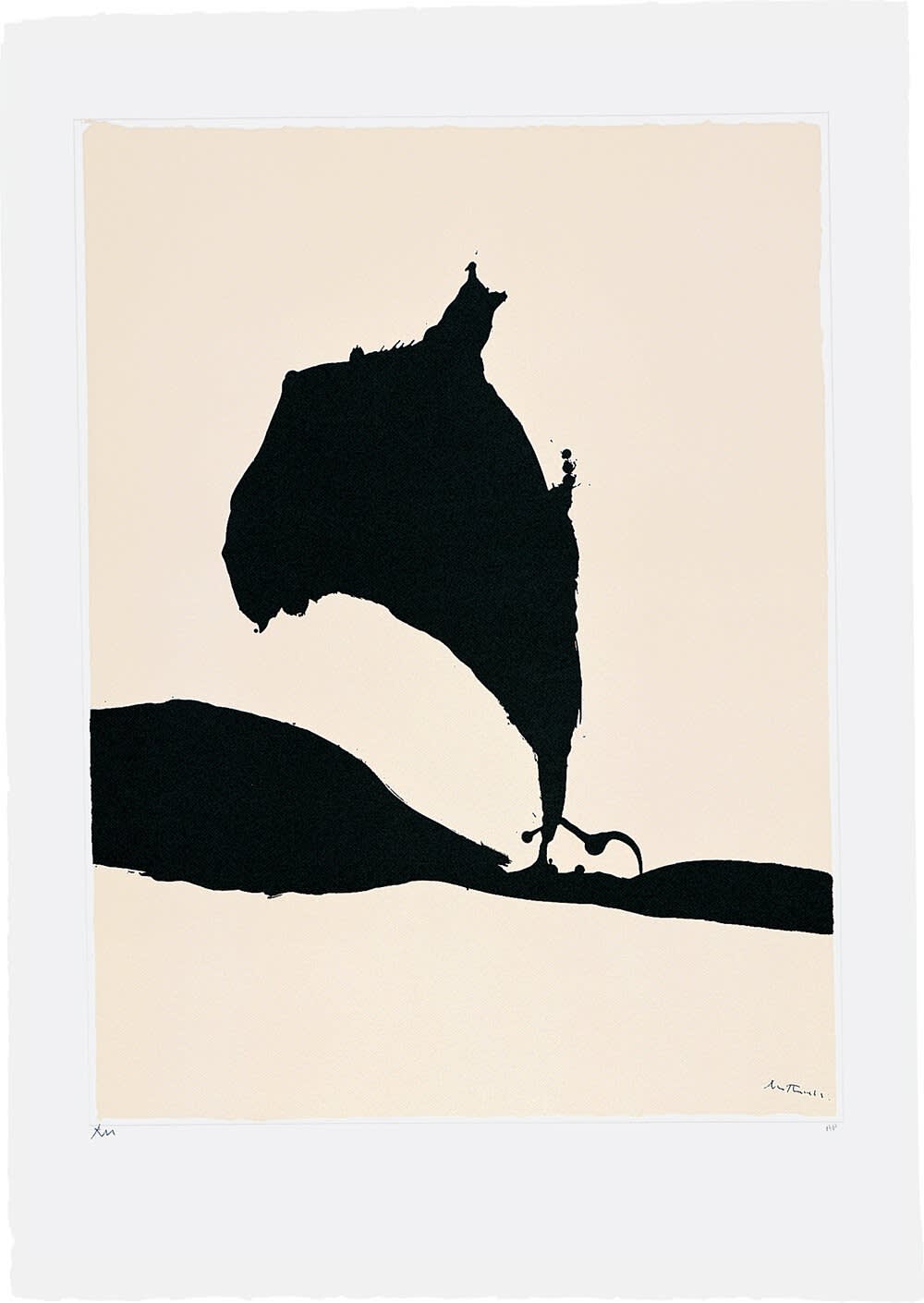 Robert Motherwell, Africa Suite Africa 9, 1970 Bernard Jacobson Gallery