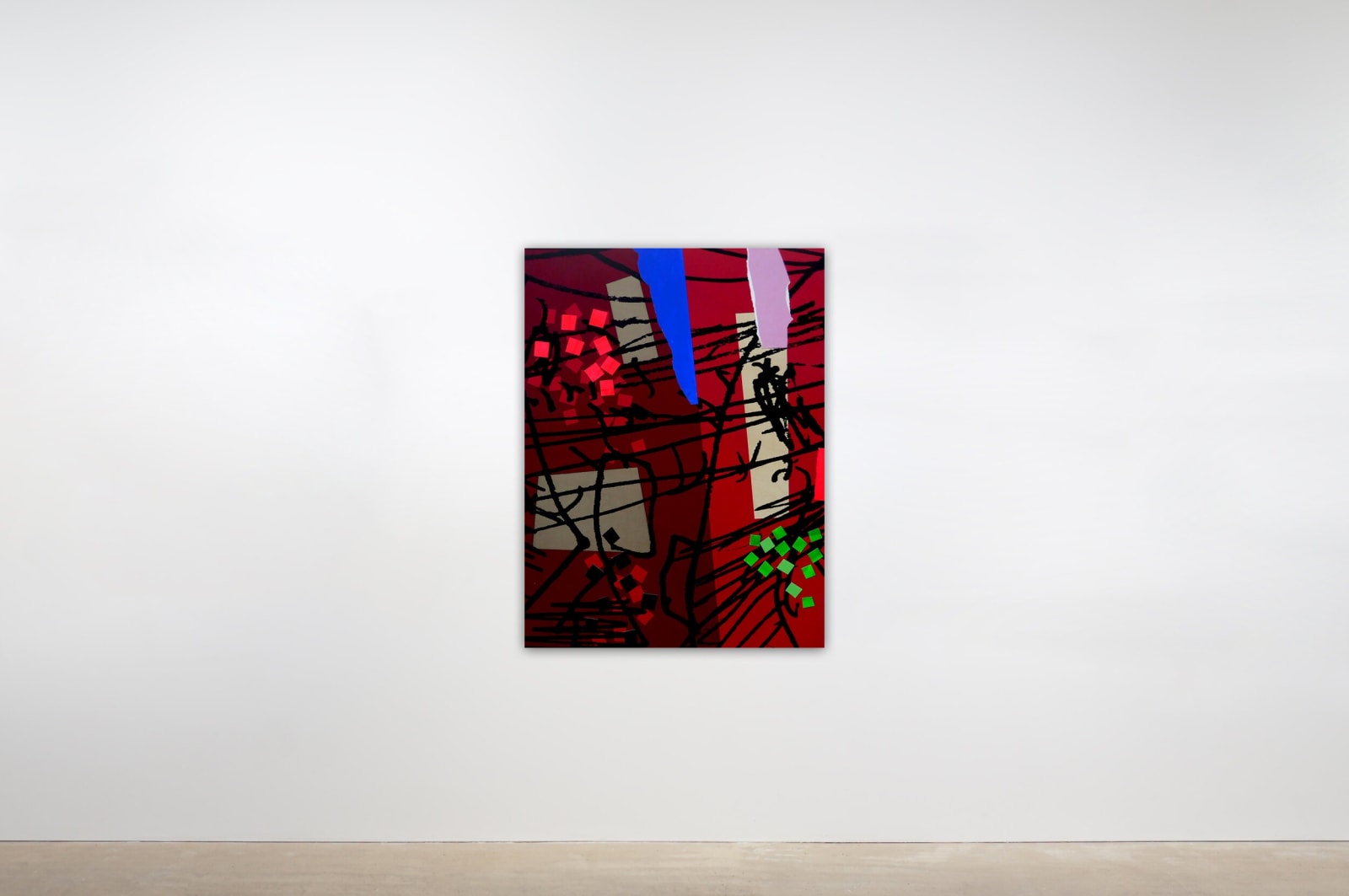 Bruce McLean, Future Garden 4, 2020