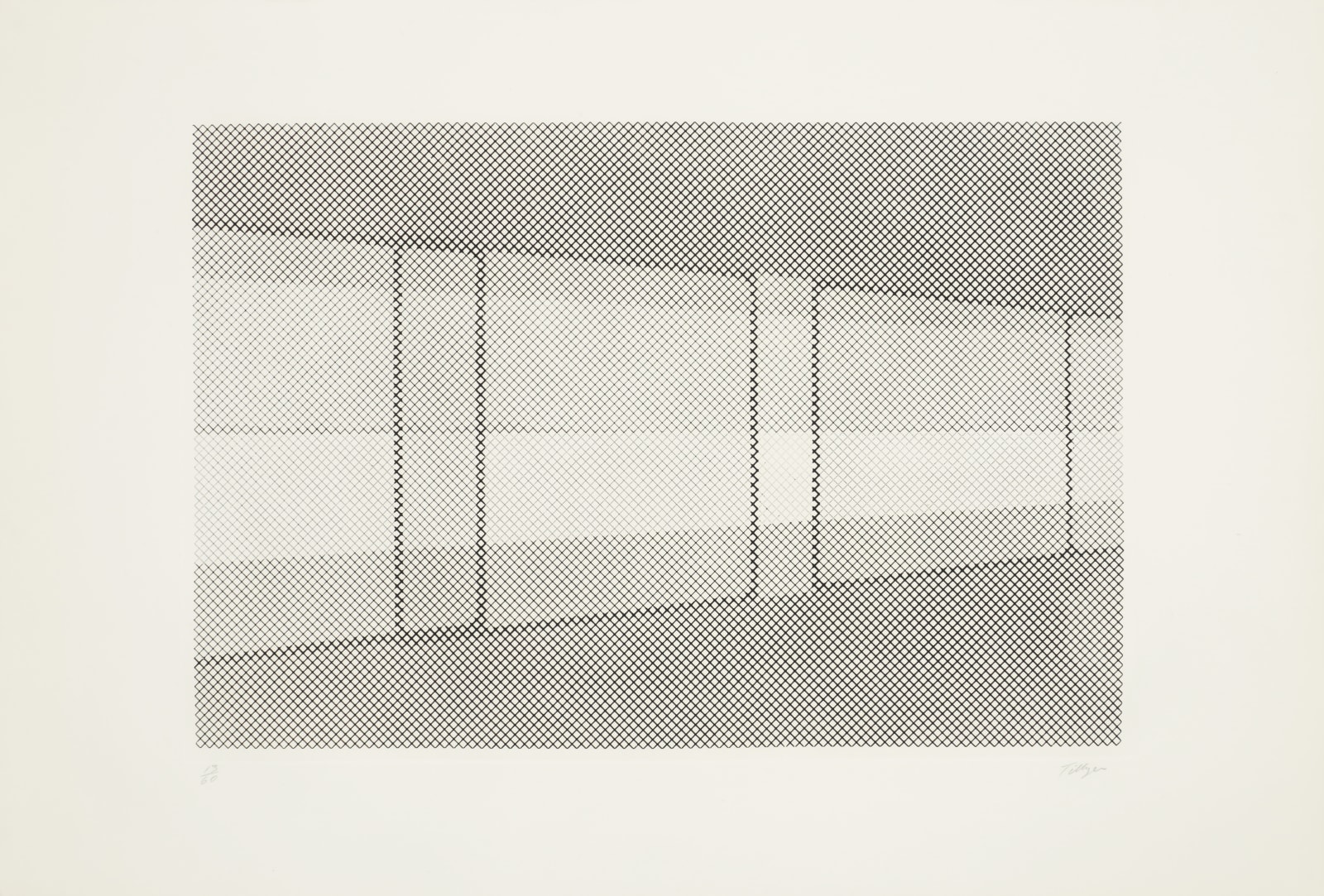 William Tillyer, Window, 1972
