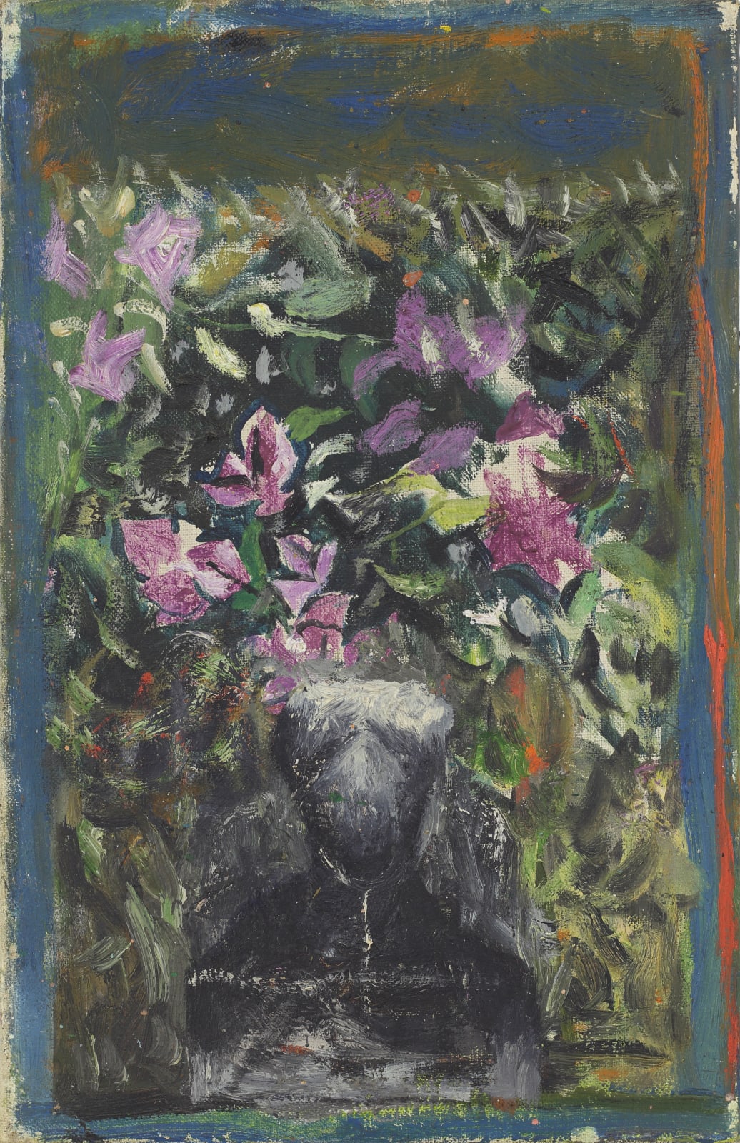 Graham Sutherland, Flowers in a Stone Urn, c. 1950