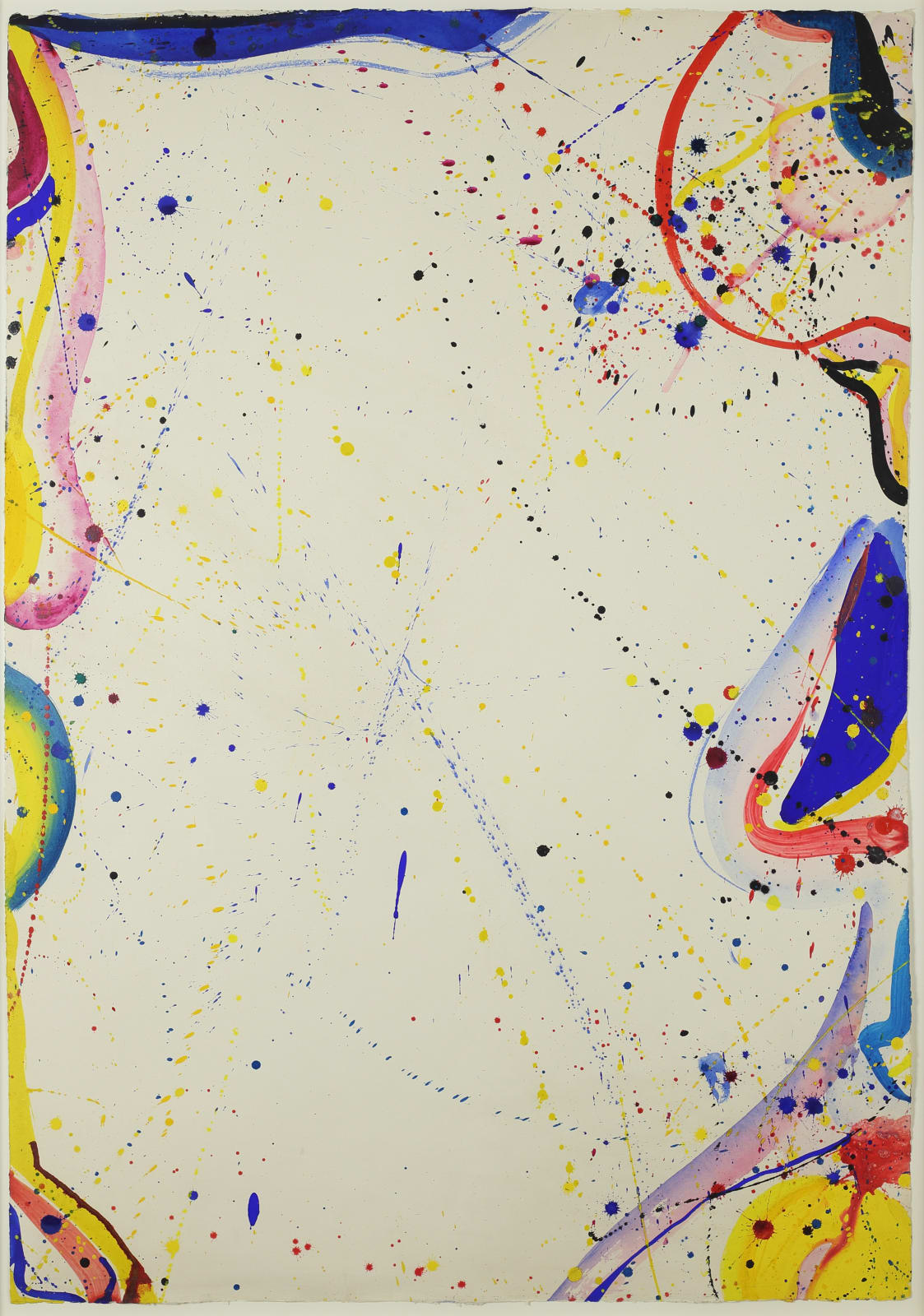 Sam Francis, Untitled (SF64-203), 1964