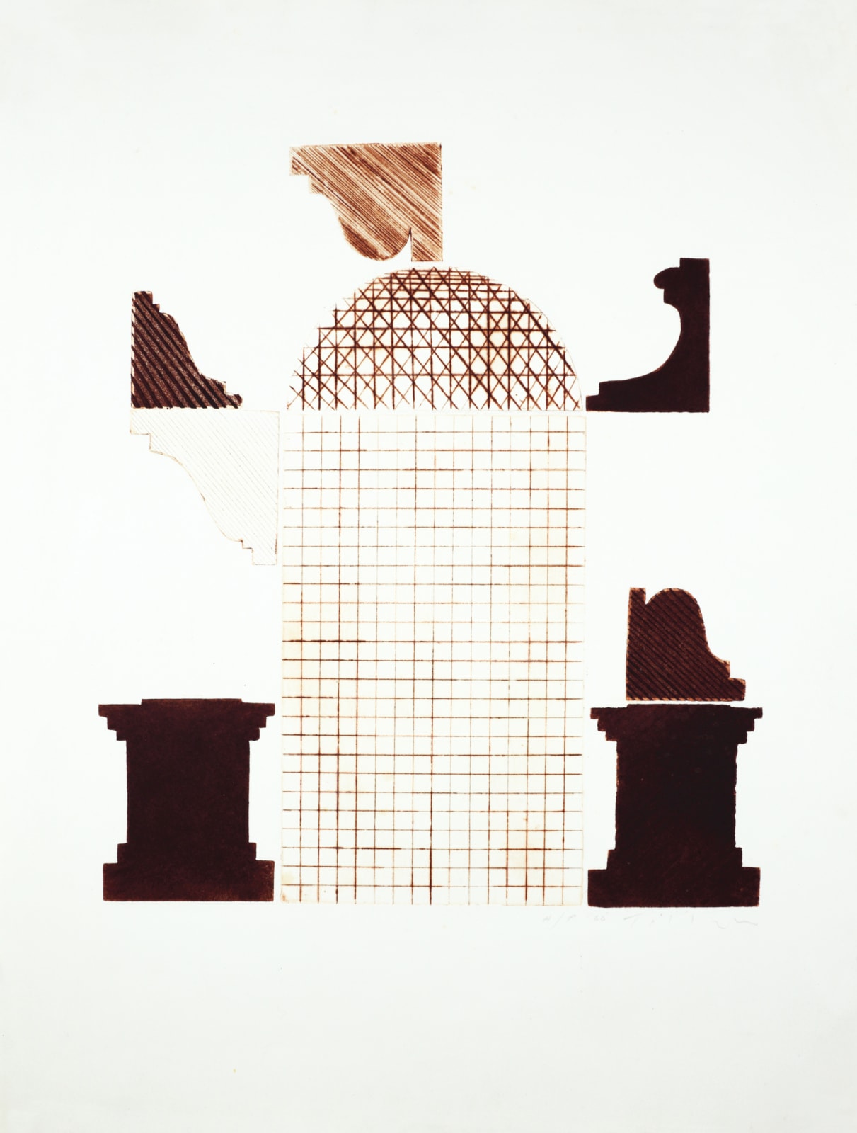 William Tillyer, Citadel, 1966