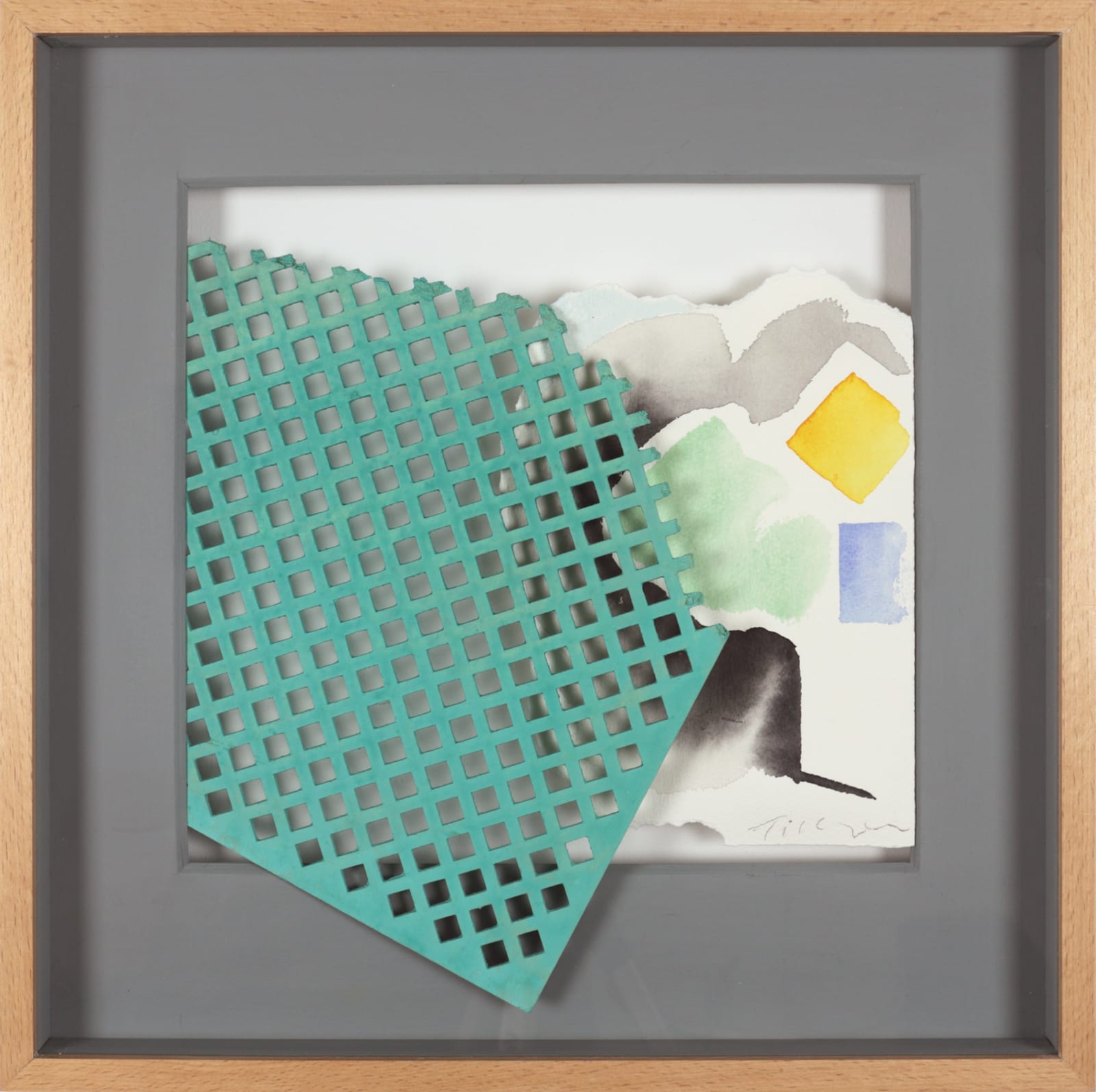 William Tillyer, Towards Evening - Interventions, 2015-16