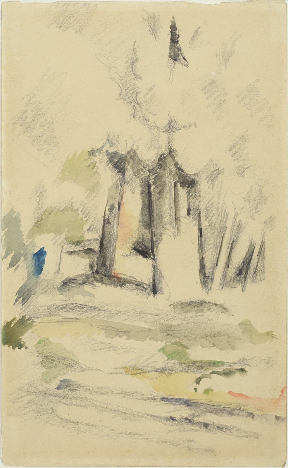 Paul Cézanne, Forest Scene (Sous-bois), c.1895-1900