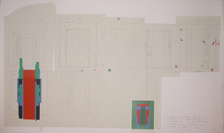 Robyn Denny, For John Constable, 1976