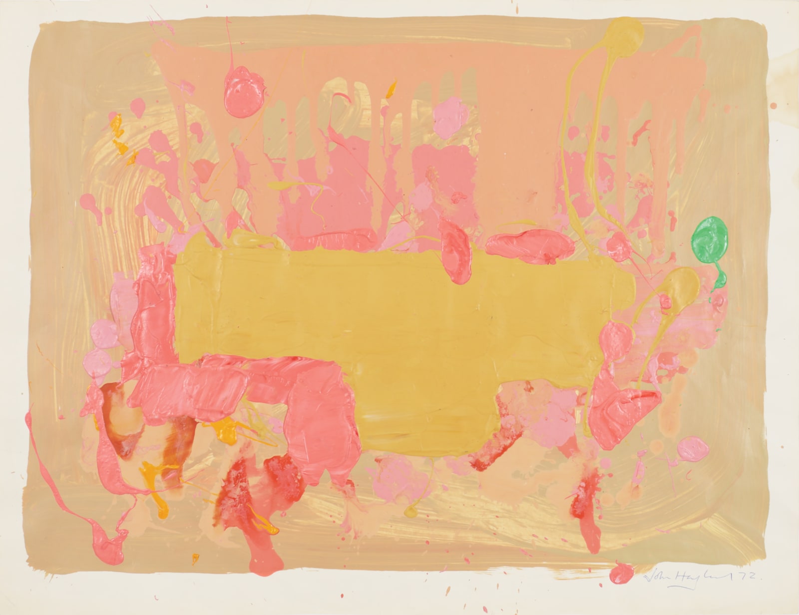 John Hoyland, Untitled, 1972