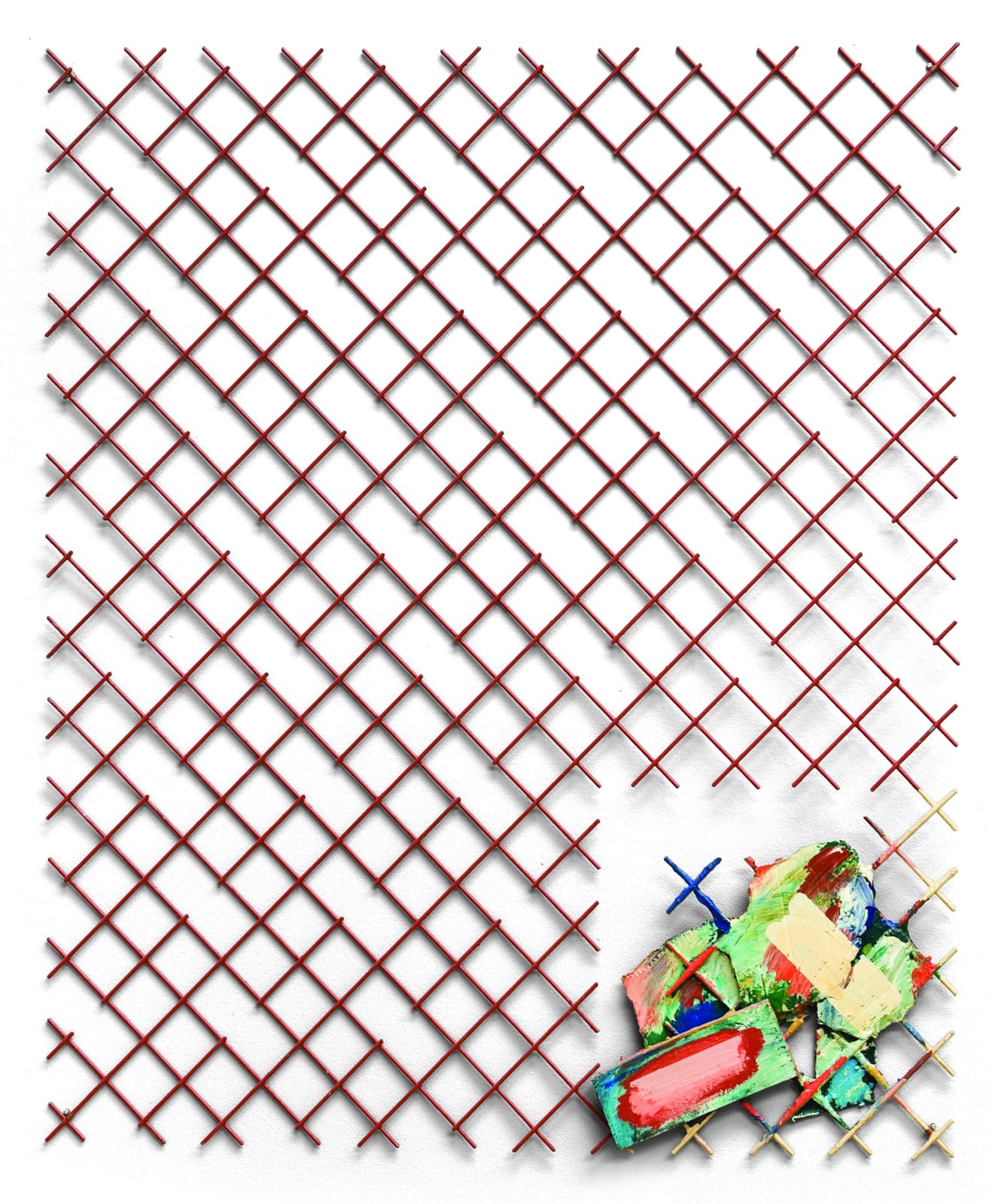 William Tillyer, Still Life in the Chinese Room, 1979