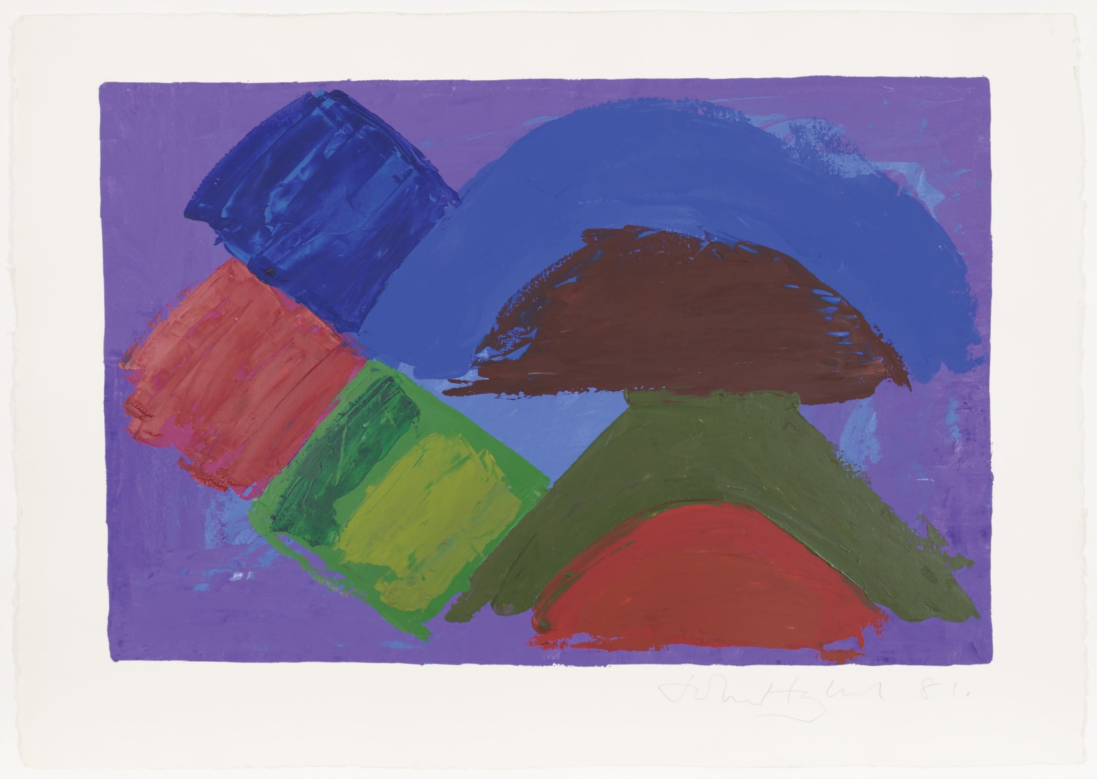 John Hoyland, Untitled 12, 1981