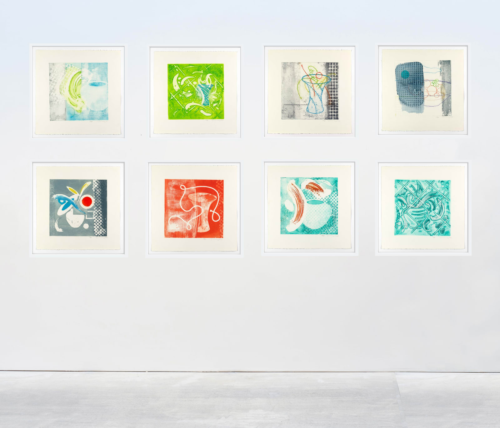 William Tillyer, The Scalby Suite - Jar and Arrangement. For WN., 2022