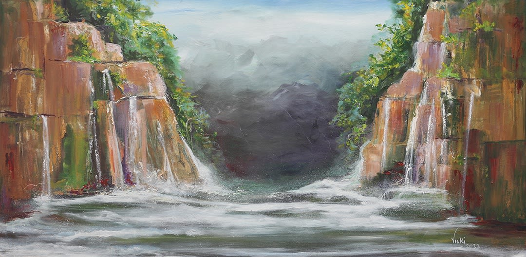 VICTORIA ADOE, Waterfall, 2023