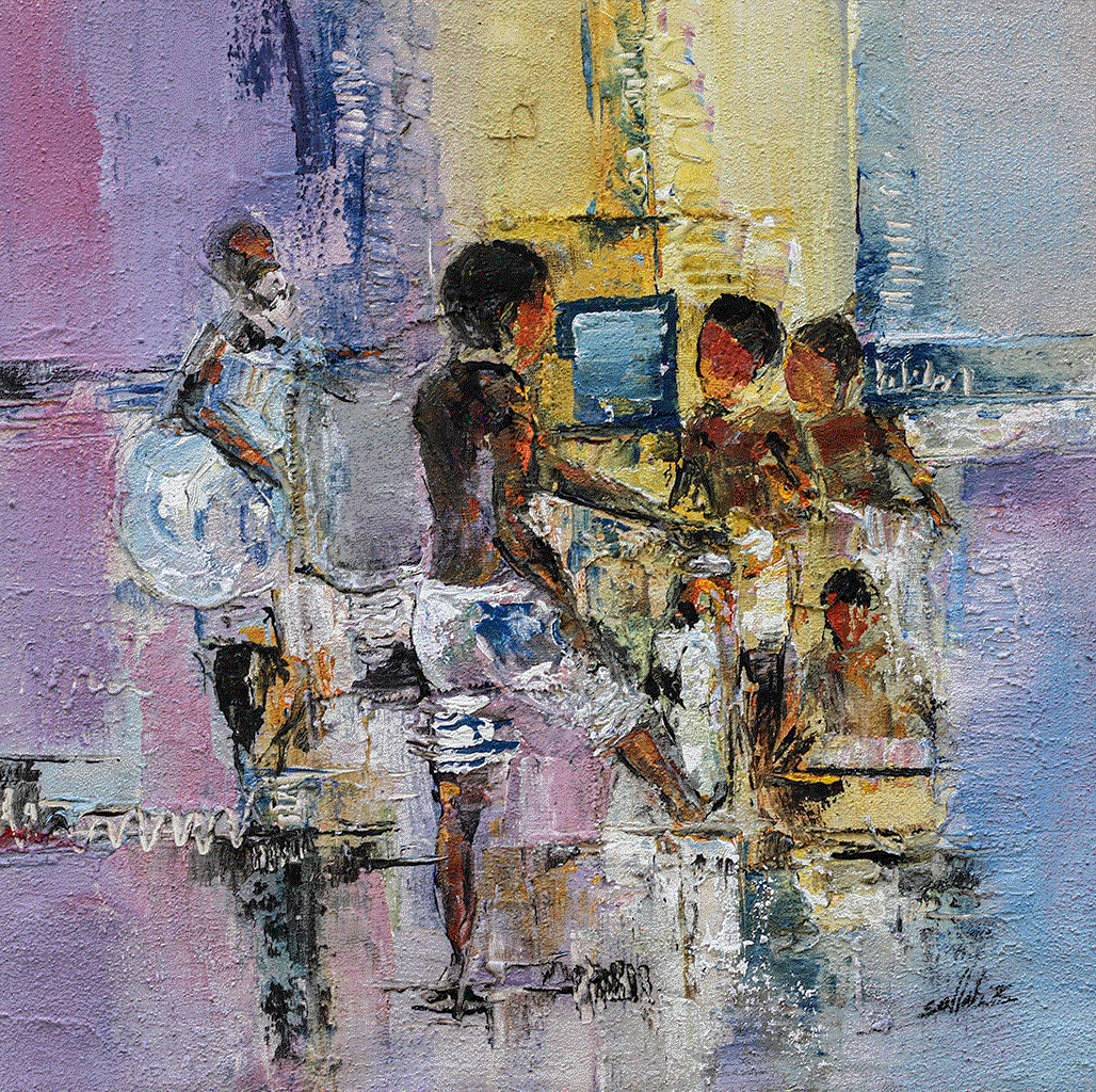 Take a journey to the fountain with Sallah Barnabe's 