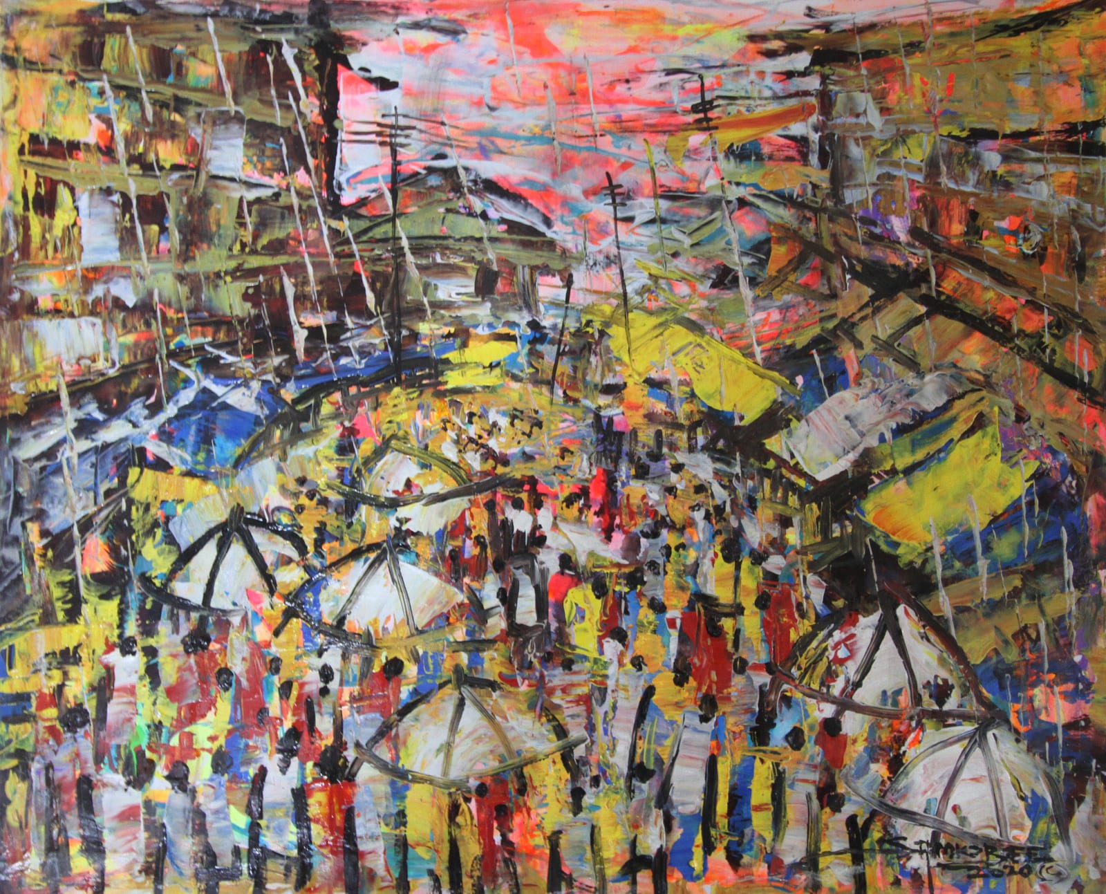 SAM KOBEE, Early Rain, 2020