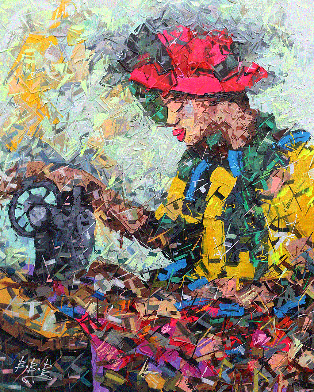 BILLY BAFFOE-BONNIE, Untitled, 2022