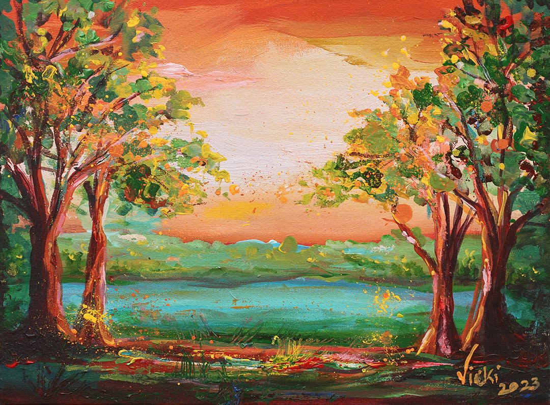 VICTORIA ADOE, Sunset II, 2023