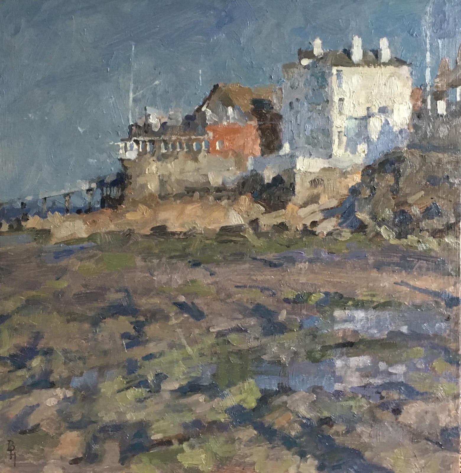 Seaview Evening, Low Tide