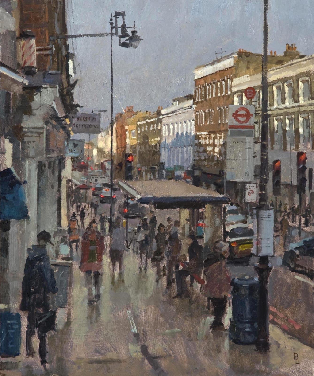 Putney High Street, Winter