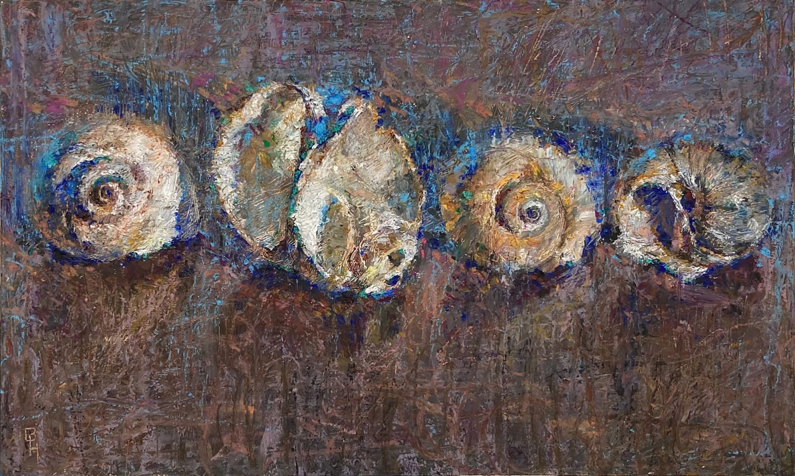 Four Seashells, One Broken