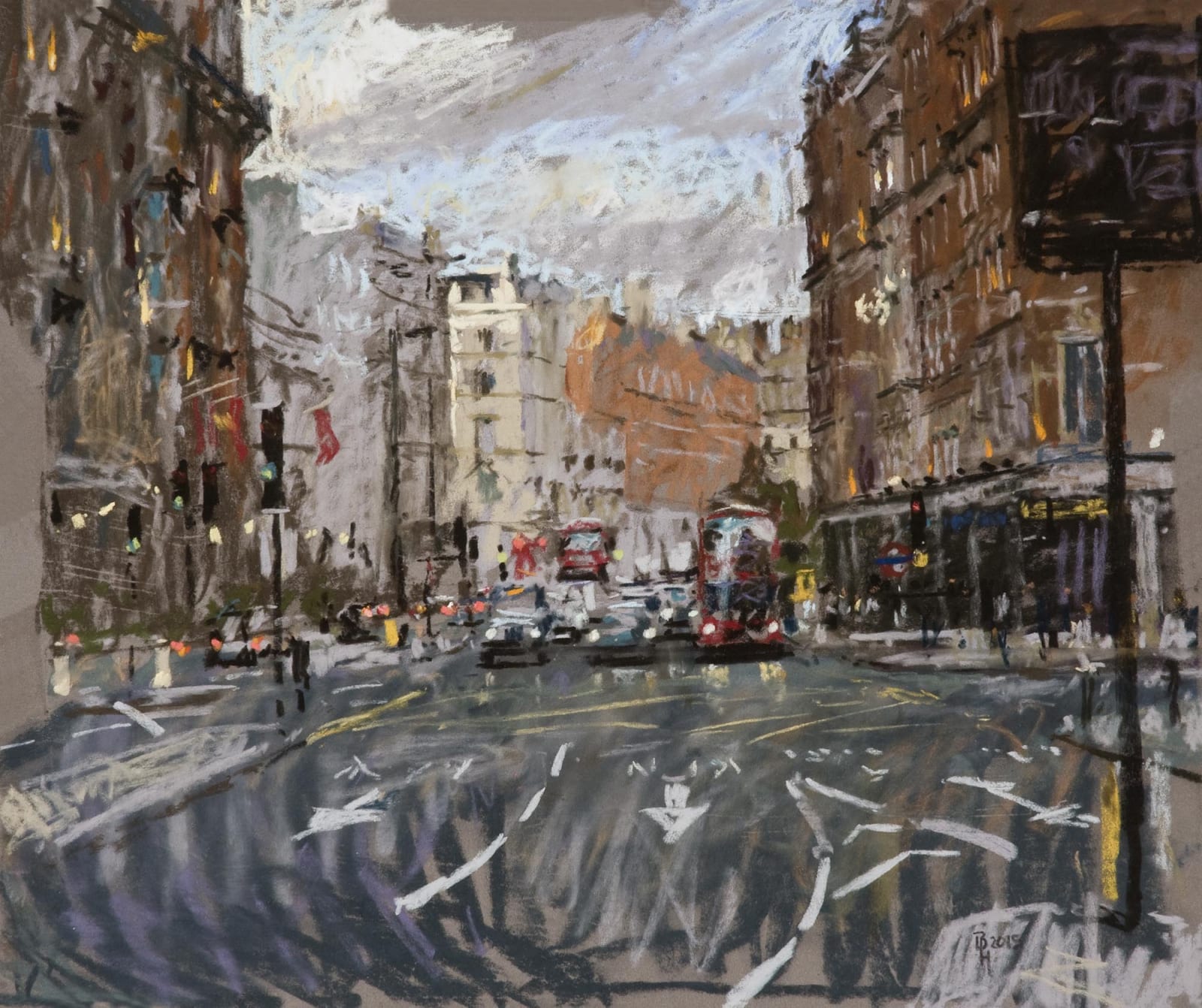 Dusk on the Longest Day, Knightsbridge