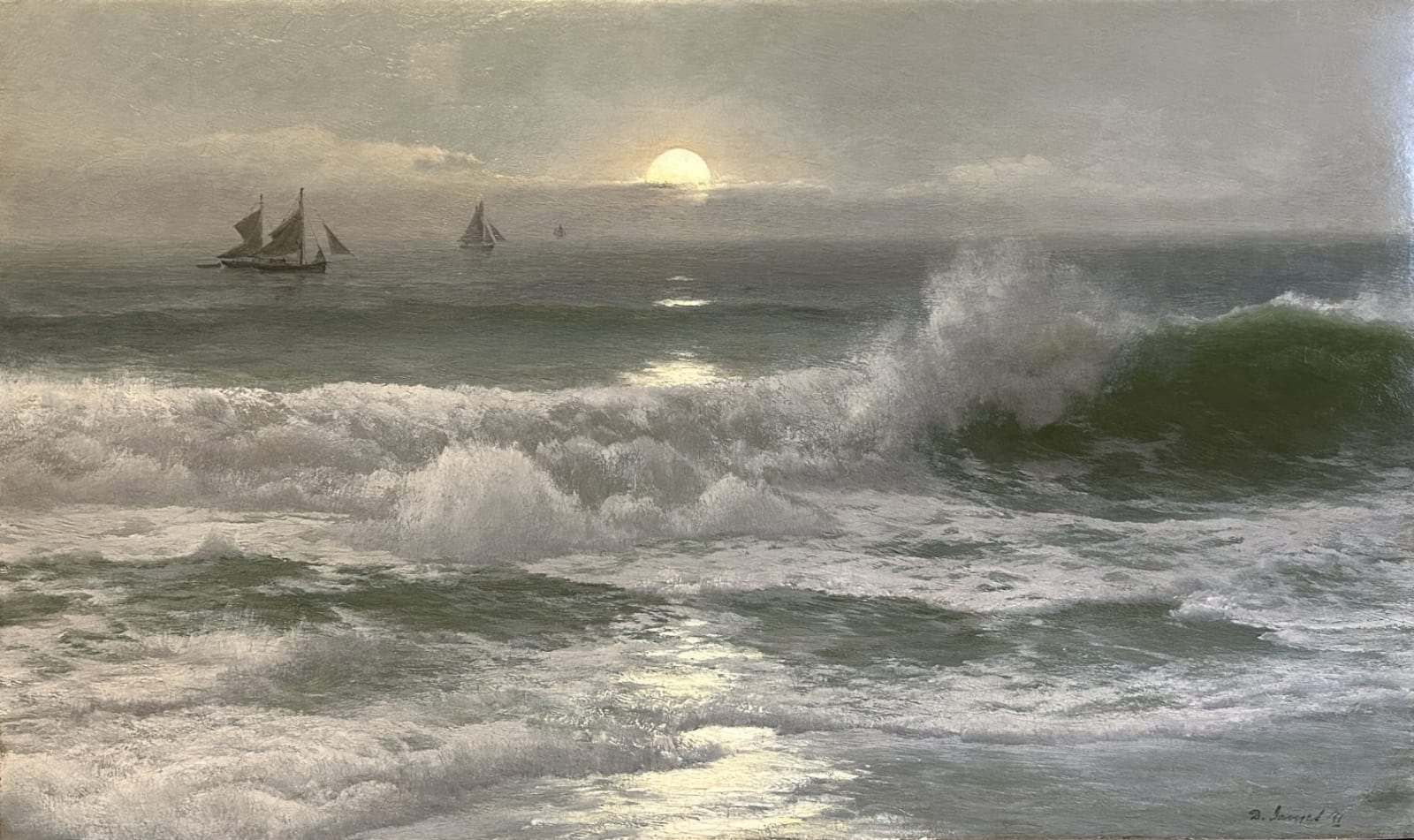 David James, Sunset, 1891