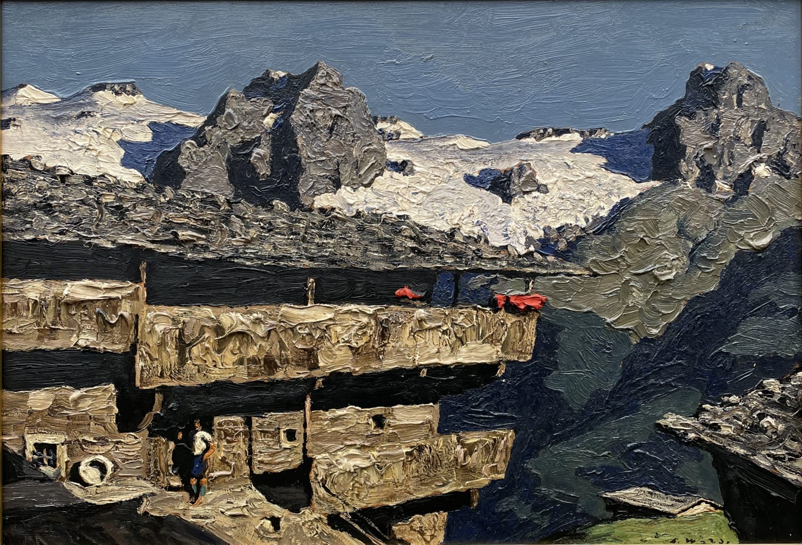 Alfons Walde, Tauernhof, Kitzbühel, Tirol, Austria , 1933