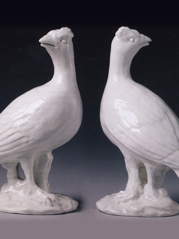 Chelsea White Snow Partridge, Circa 1749-52