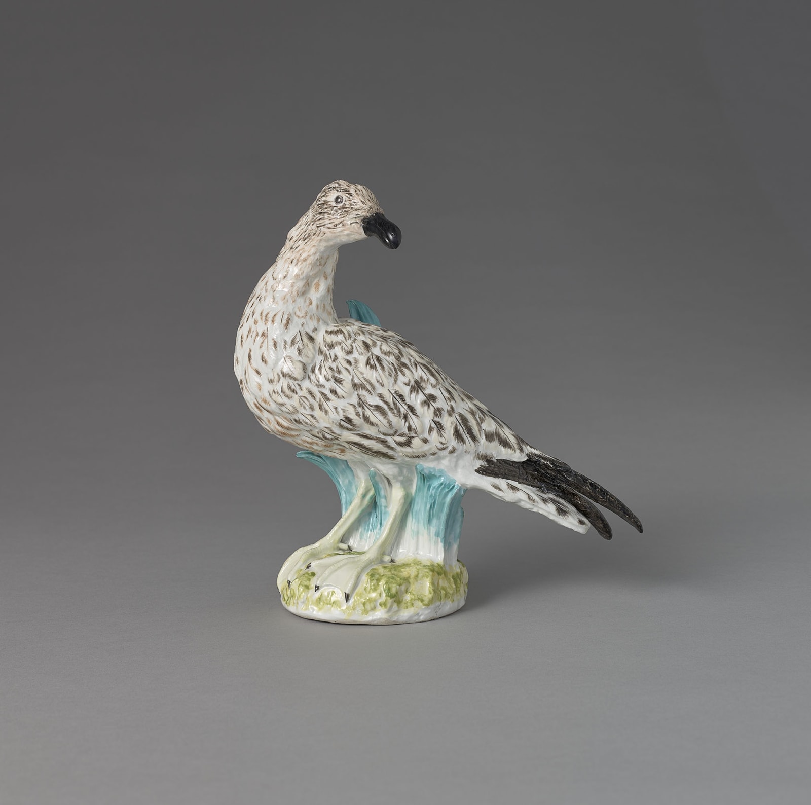 An Extremely Rare Model of a Meissen Gull, Circa 1750