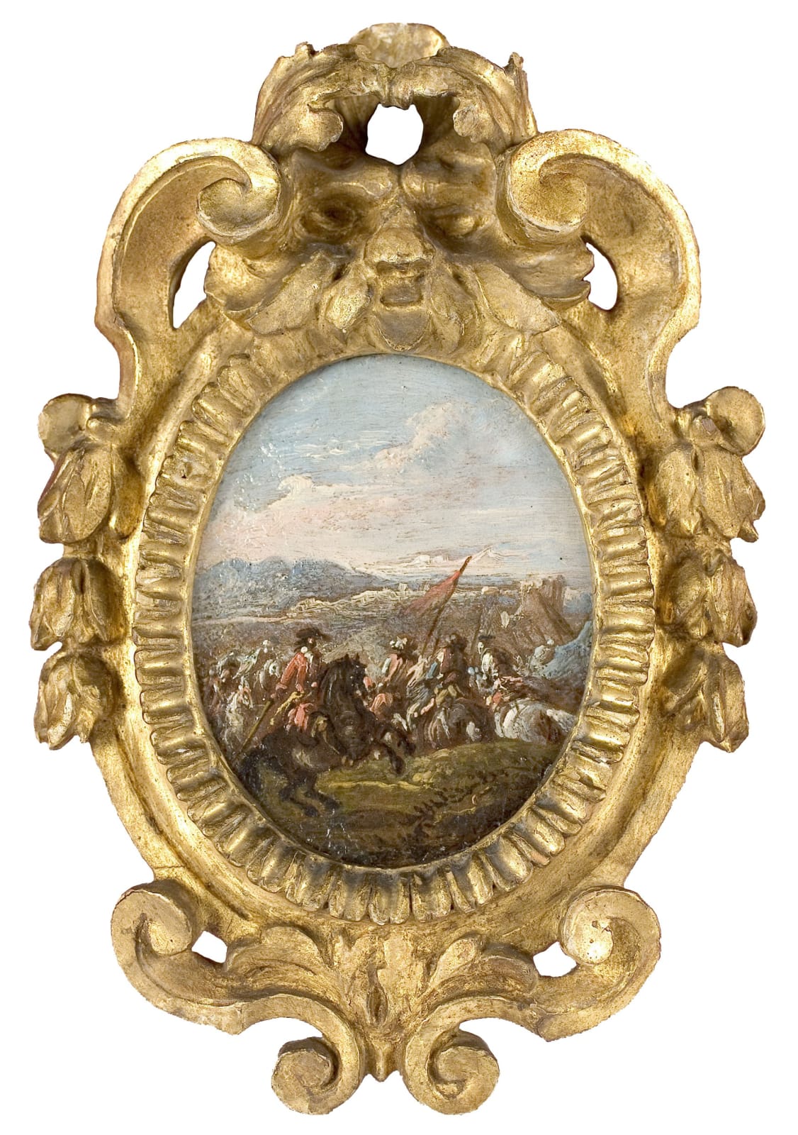 Francesco GRAZIANI, Choc de cavalerie d'une paire