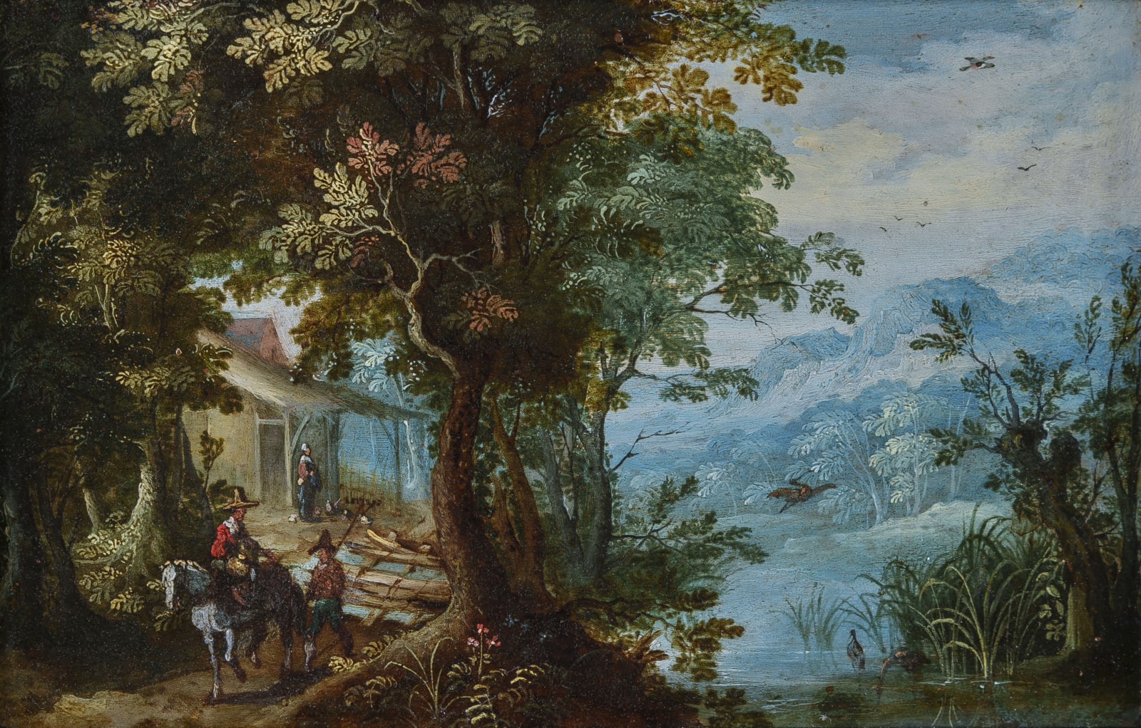 Jasper van der LAANEN. 1585 - Anvers - 1634, Fuite en Egypte