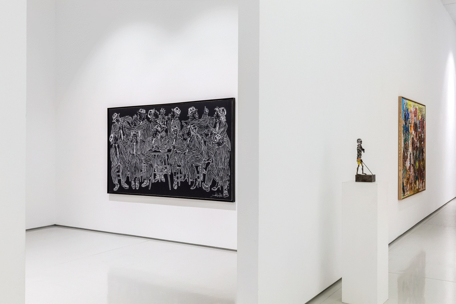 Salifou Lindou, Museo Ettore Fico, Turin, Italy. AFIKARIS Gallery