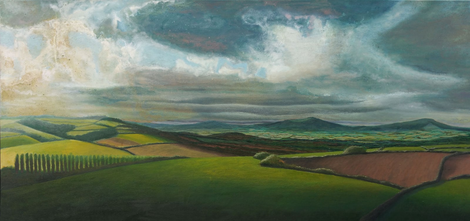 Kit Glaisyer, Dramatic skies above Allington Hill