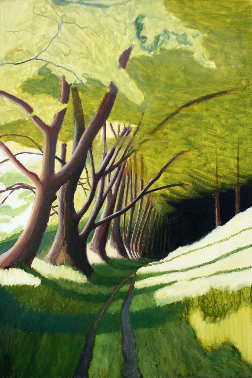 Kit Glaisyer, The Path up Lewesdon Hill