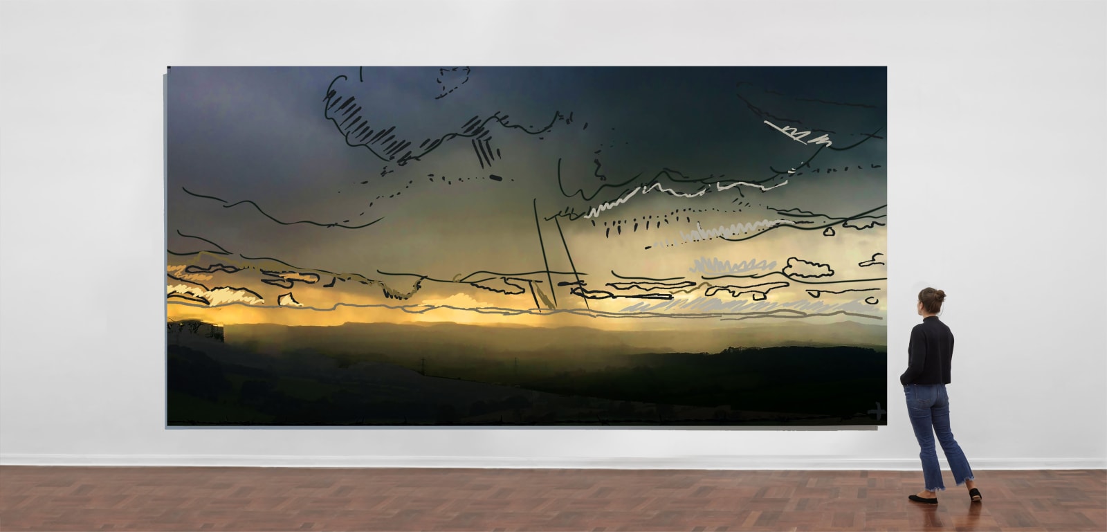Kit Glaisyer, Proposal: Stormy Eggardon 16x8 foot