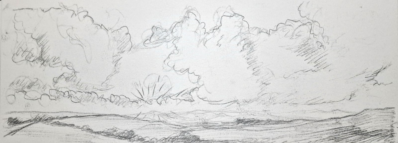 Kit Glaisyer, Evening Sun over Eggardon Hill