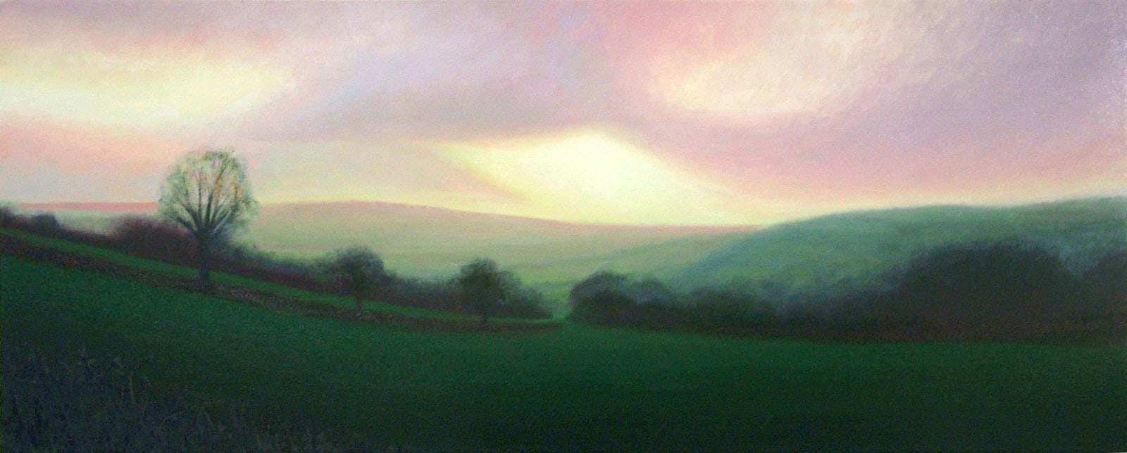 Kit Glaisyer, Misty view from Salway Ash