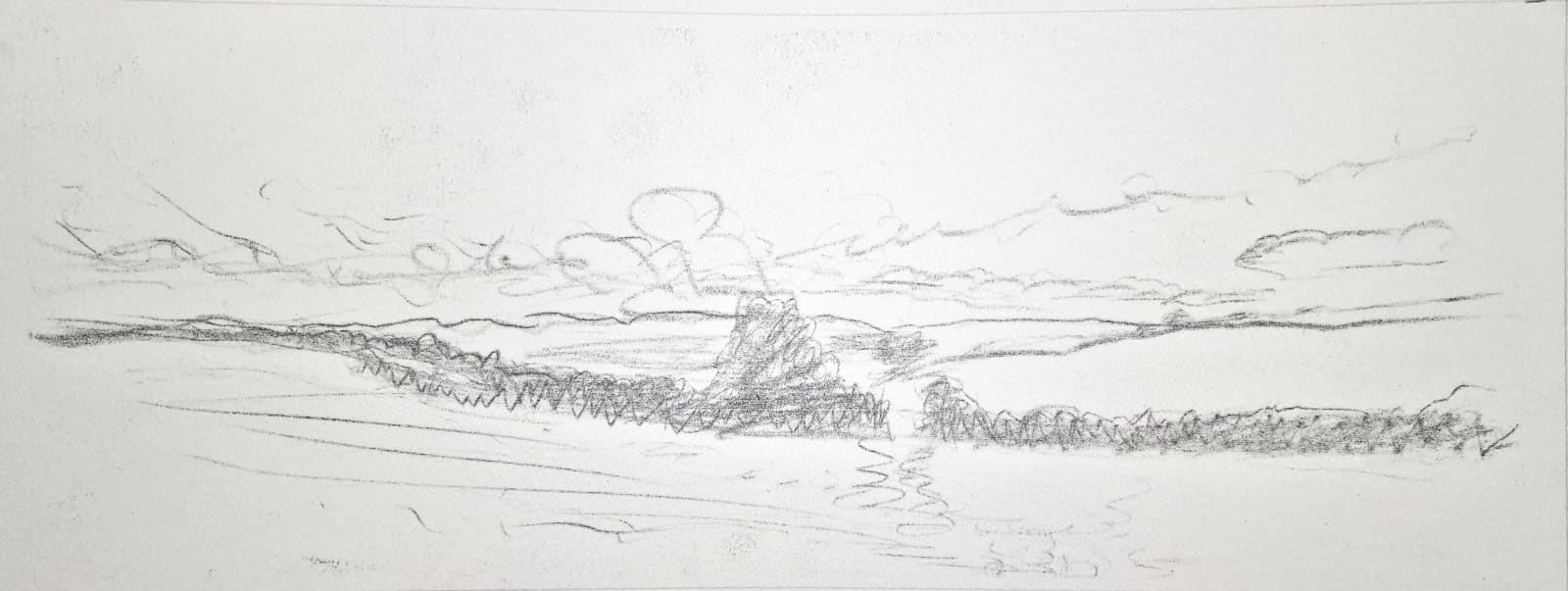 Kit Glaisyer, North Bowood Evening, 2023