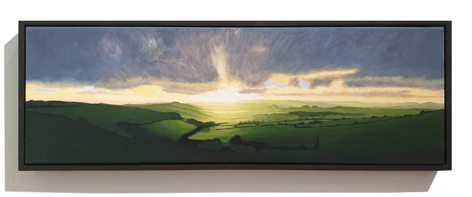 Kit Glaisyer, A dramatic evening on Eggardon Hill