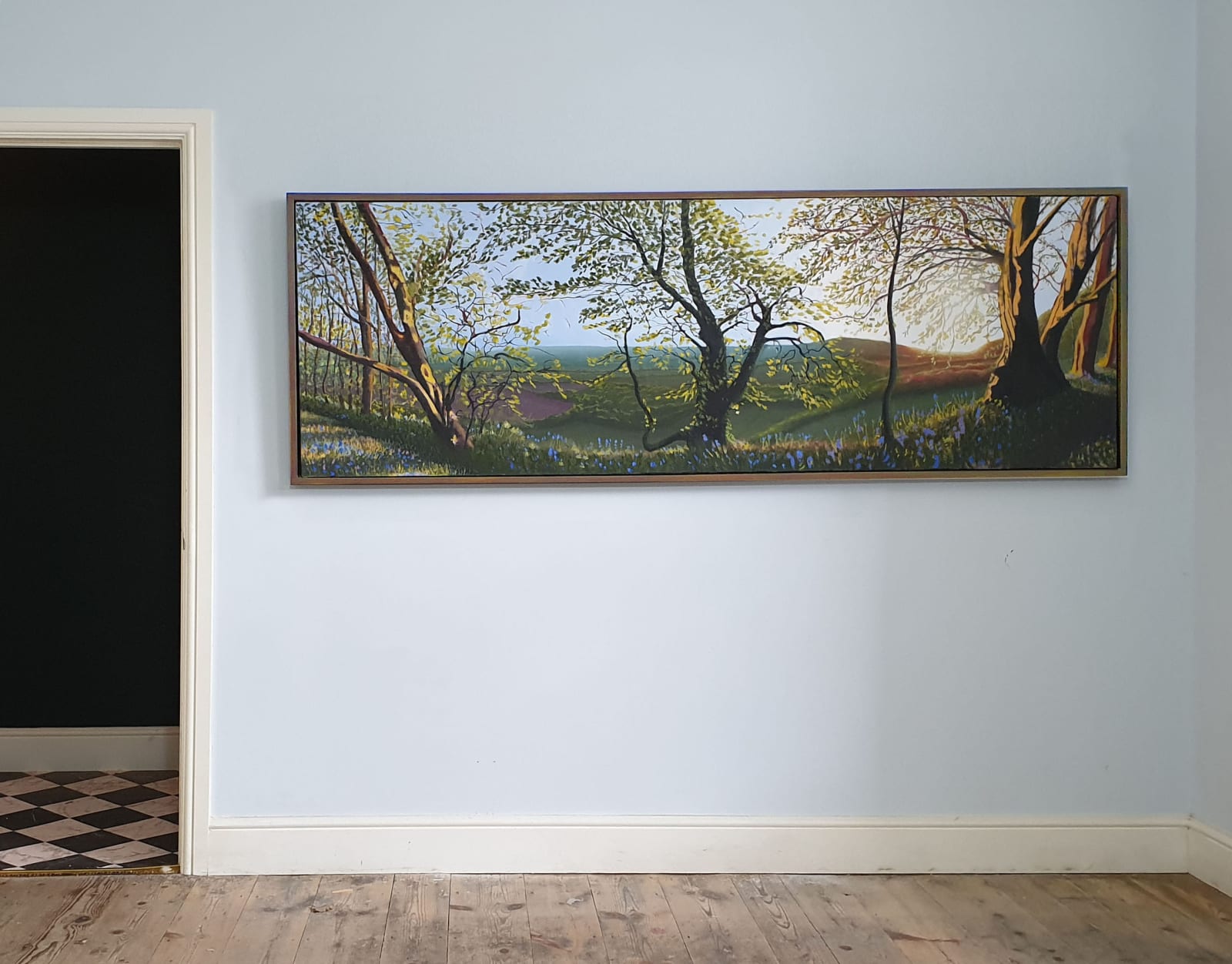 Kit Glaisyer, Bluebells on Lewesdon Hill, West Dorset, 2019-2022