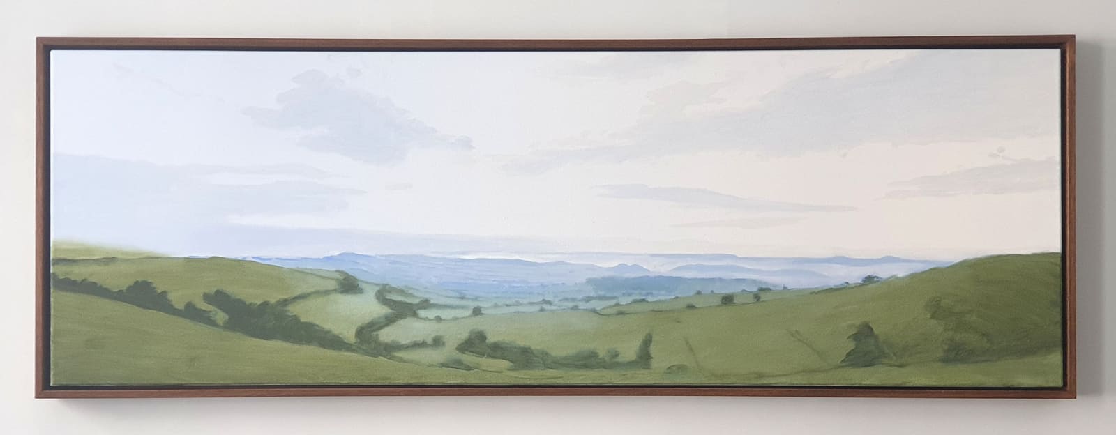 Kit Glaisyer, Gentle blue evening on Eggardon Hill