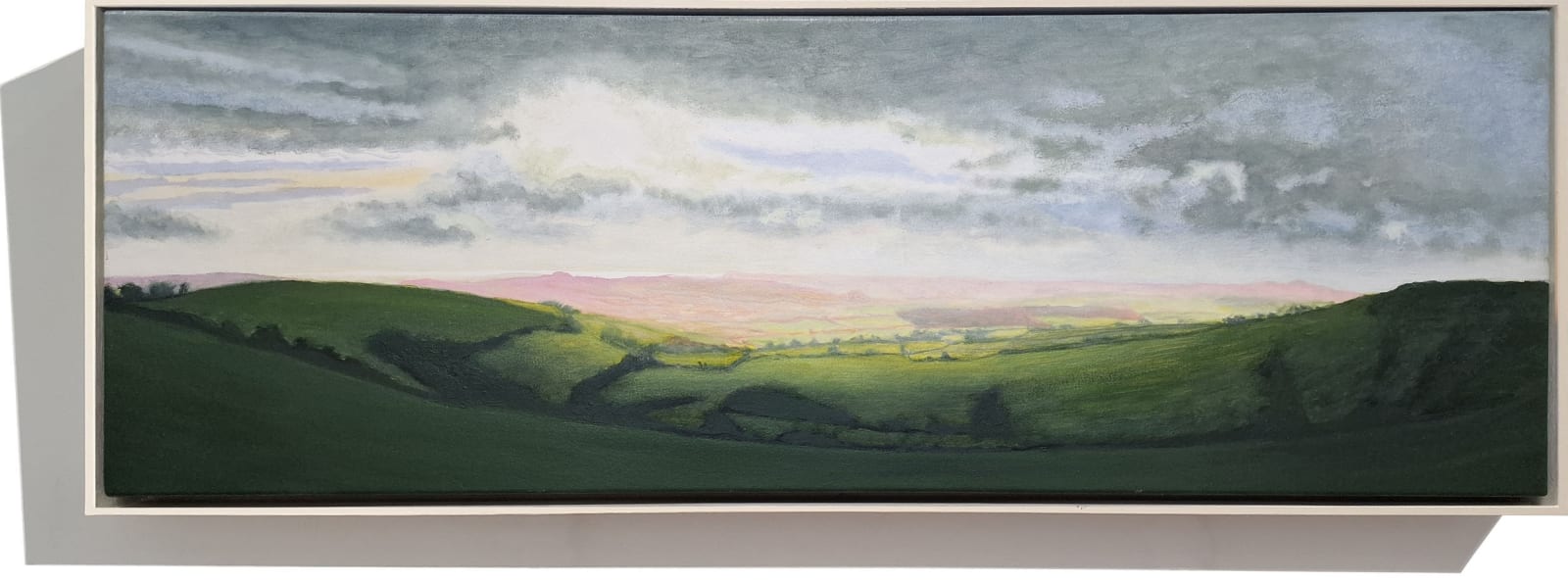 Kit Glaisyer, Eggardon Pink Horizon 90x30cm