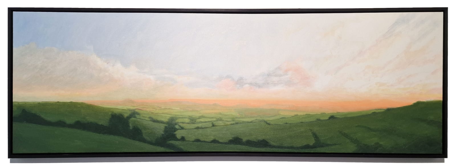 Kit Glaisyer, Eggardon Glowing Peach Horizon 180x60cm