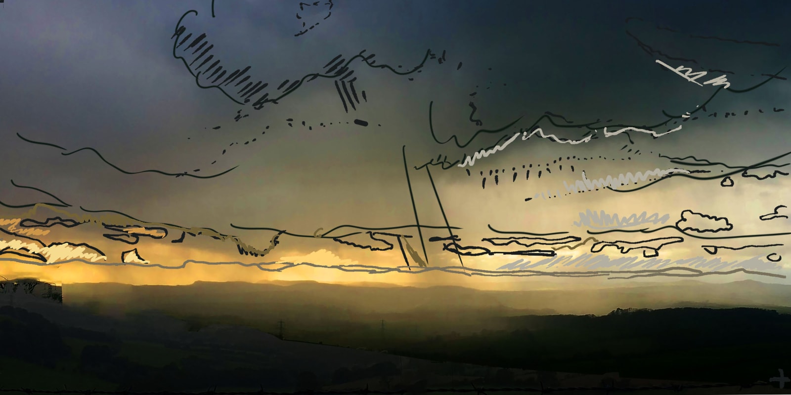 Kit Glaisyer, Proposal: Stormy Eggardon 16x8 foot