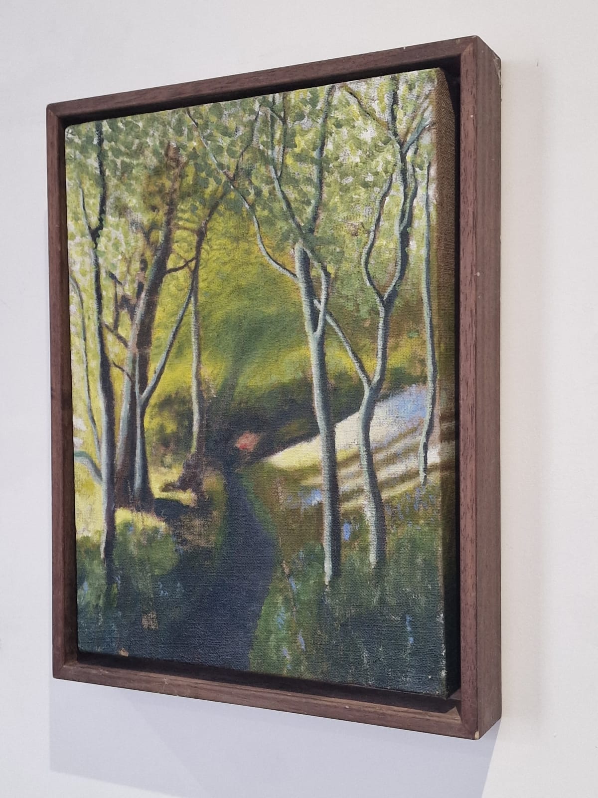 Kit Glaisyer, Lewesdon Bluebell Path 40x30