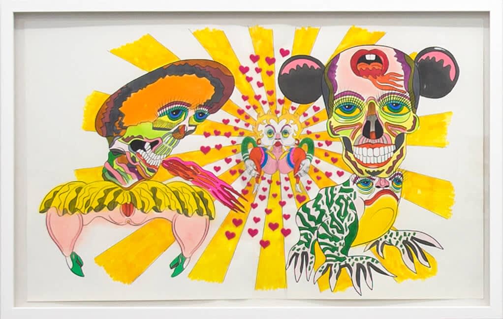 Keiichi Tanaami, The Catalogue of Eccentricity Series – Part 15, 2017