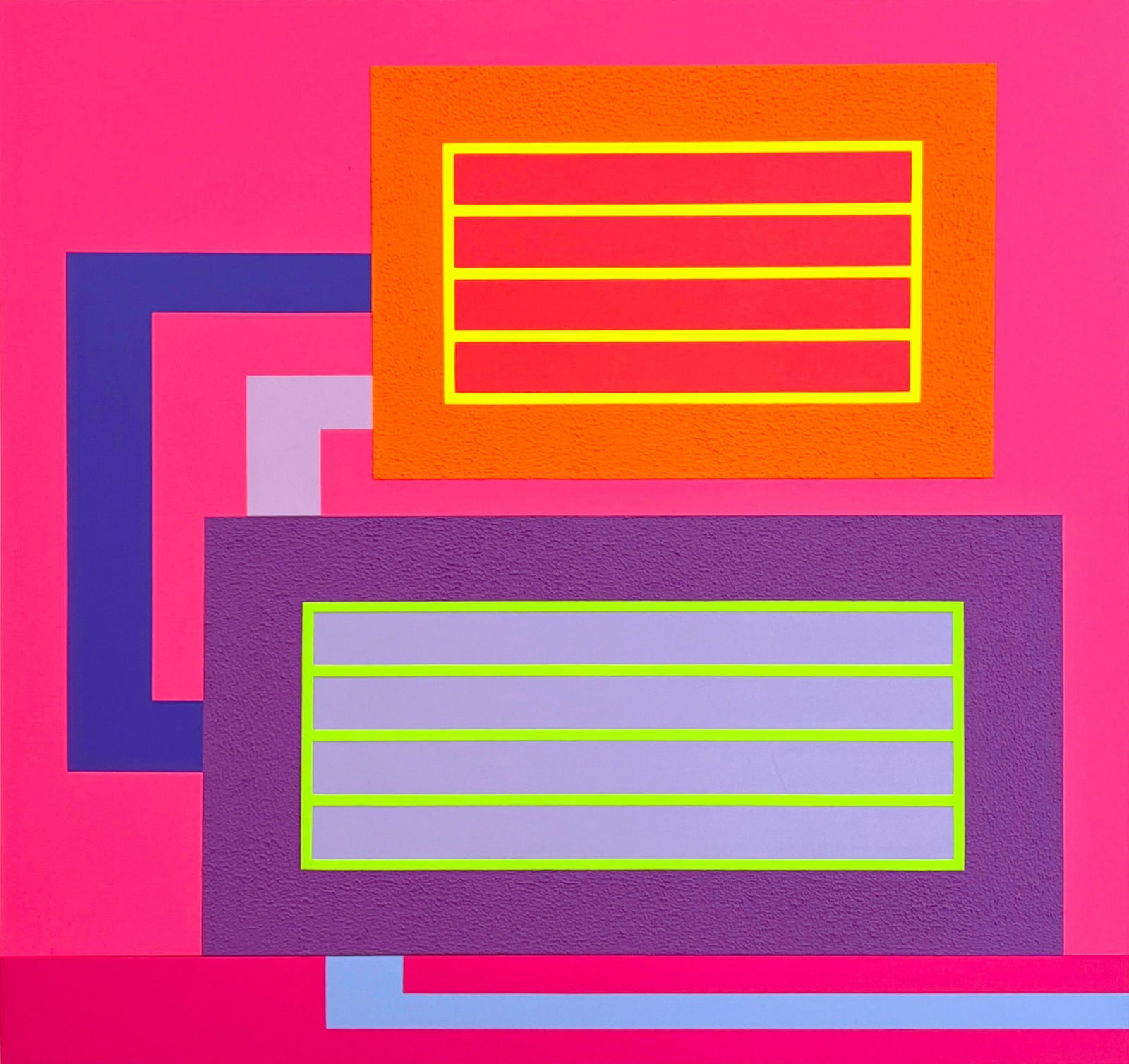 Peter Halley, Real Time, 2008